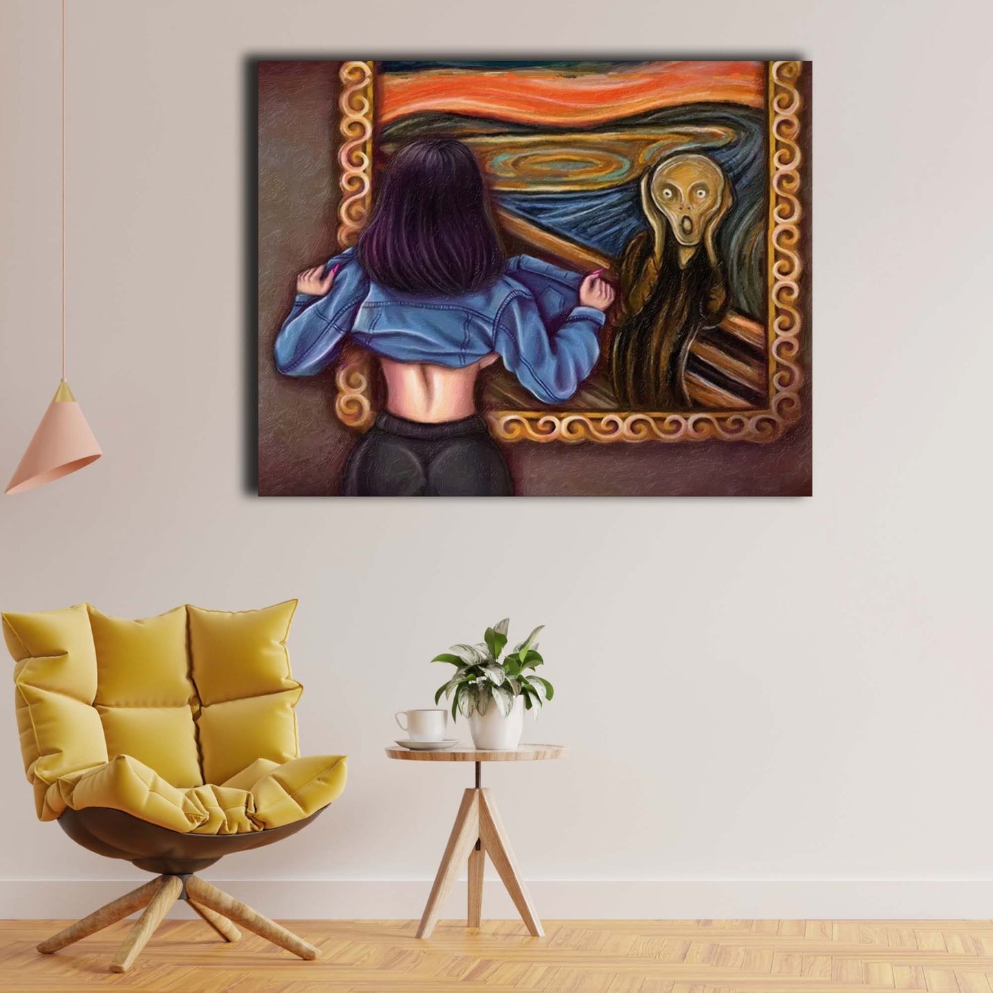 Scream Part II Canvas Print