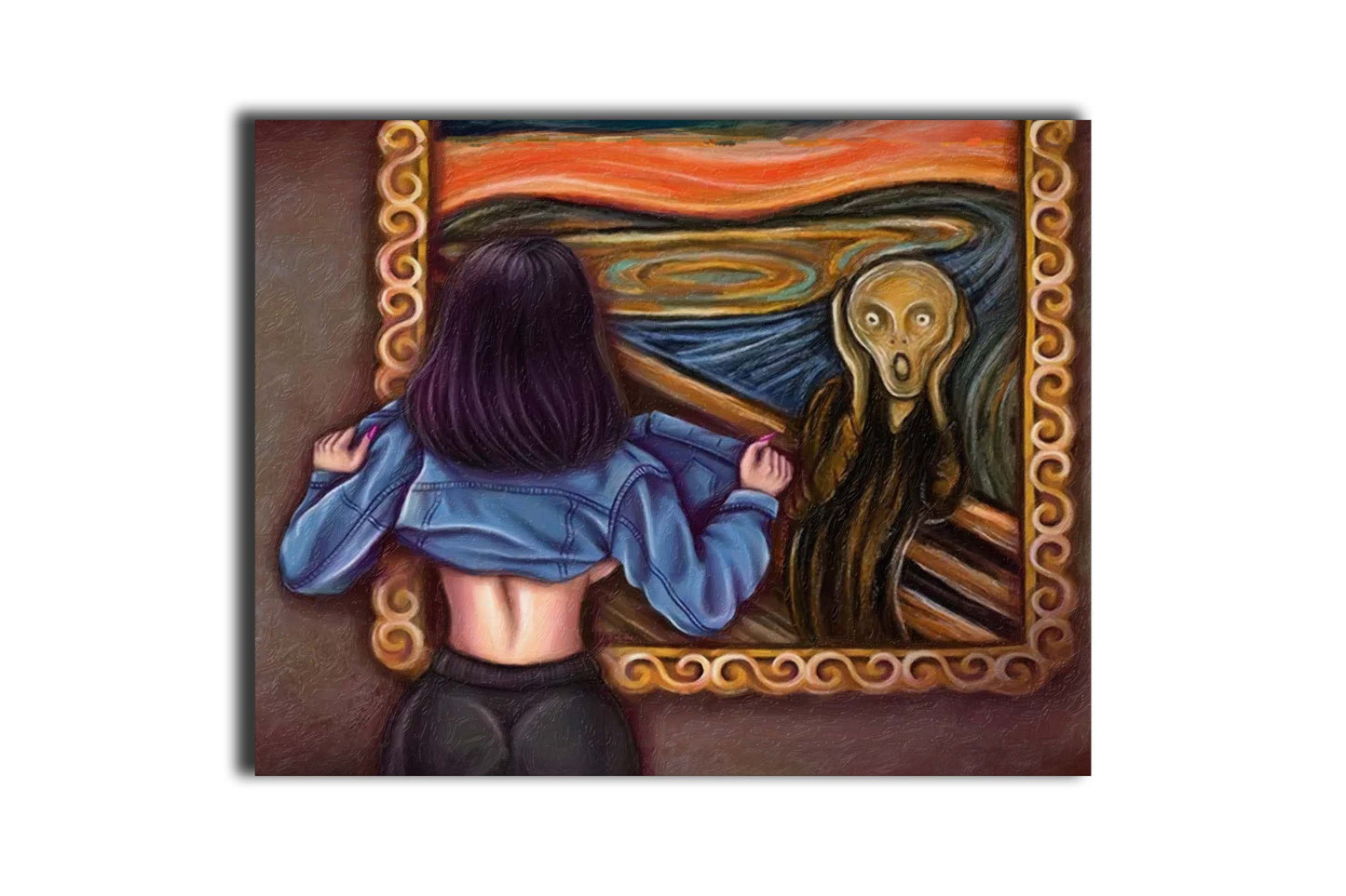 Scream Part II Canvas Print